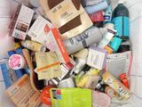 many different types of items in a plastic bag