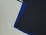 an image of a painting of a black and blue piece of paper