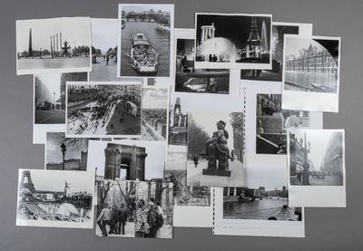 André GAMET (1919-2017) Paris. Art et architecture, circa 19…