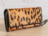 the leopard print wallet purse