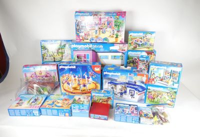 a lot of toys that are sitting on a table
