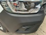 a close up of the front bumper of a car