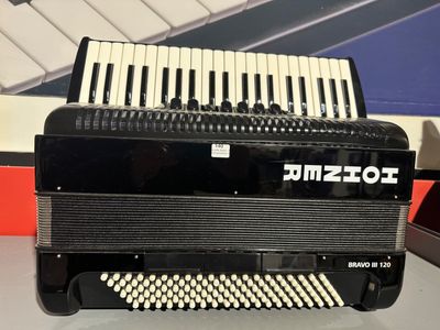 Accordéon touches piano d'occasion HOHNER BRAVO III 120, mod… - Photo 1