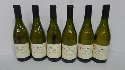 6 Bts vin bio Mâcon Chaintré. Maison Valette.