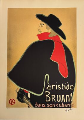 une image représentant un tableau d'un homme portant un chapeau et une cape