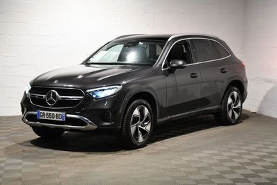 the mercedes gle suv is parked in a garage