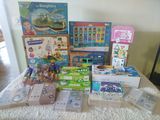a lot of toys that are sitting on a table