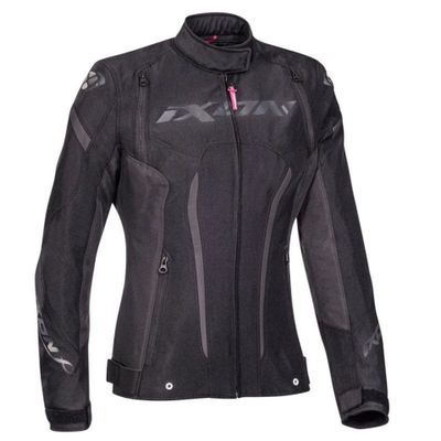 a women ' s motorcycle jacket with a zipper on the back