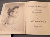 a book with a drawing of a woman on it