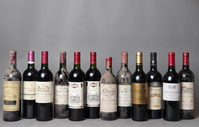 12 B. 1 B de Chateau Dame Jane 1988, 1 B de Chateau Mouli du… - Photo 1