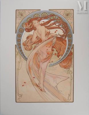 an image of a painting of a woman with long hair