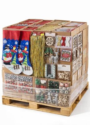 Palette de 1000 articles de Noël neuf.