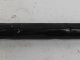 an image of a close up of a black and silver object