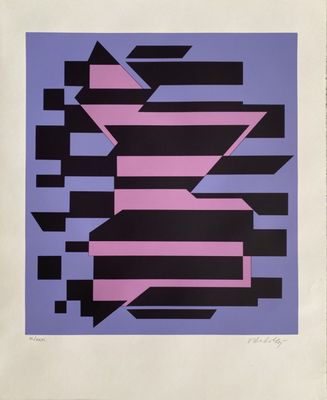 Victor Vasarely - Untitled, 1984