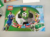 a box of legos with a soccer ball on it
