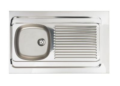 Lot de 29 Évier à Poser en Inox Lisse pour Buanderie ou Cuis…
