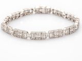 an art deco diamond bracelet