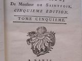 an old book with a black and white title on it
