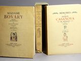 an old book opened to show the front and back pages