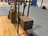 a machine that is sitting on the floor in a building
