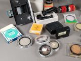 many different types of cosmetics and makeup products on the table