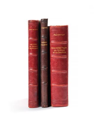 two old books sitting on top of each other