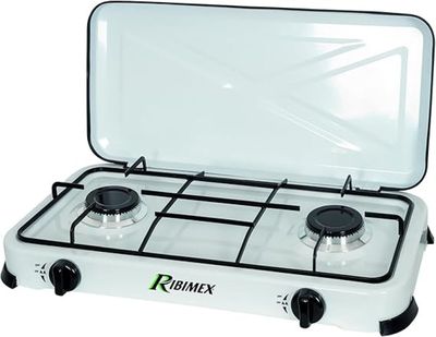 286 / Réchaud à gaz 2 feux - RIBILAND - PRF350 - Puissa…
