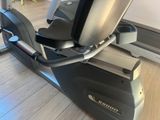 a close up of a stationary exercise bike on the floor