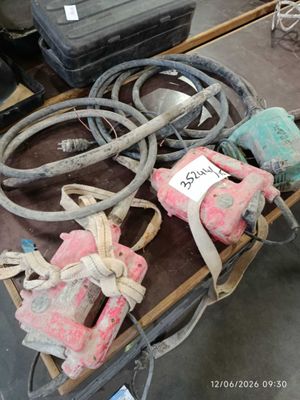 a table with a bunch of tools on it