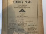 an old newspaper with a picture of a building on it