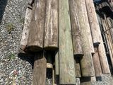 several pieces of wood are stacked on top of each other