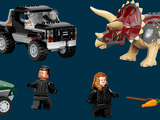 a bunch of legos that are on a blue background