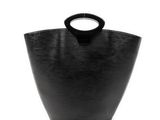Sac seau Louis Vuitton en cuir Epi noir