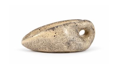 an image of a stone object on a white background