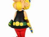 un gros plan sur une figurine représentant un personnage de dessin animé