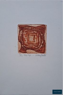 a picture of a piece of artwork on the wall