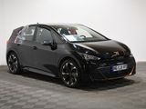 a picture of a black car parked in a room