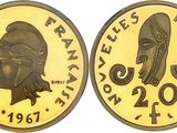 a close up of a coin with a woman ' s face on it