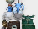 a lot of items that are sitting on a table