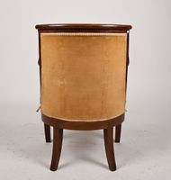 Fauteuil gondole en acajou et placage d'acajou, les accotoir… (photo 4)