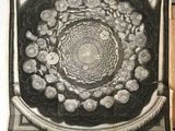 une image représentant un dessin d'une spirale au milieu d'un livre