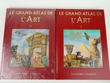 pair of two books on the art of the grand atlas and the art of the pyramids