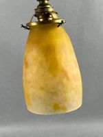 Lampe de bureau Art Nouveau, le piètement en bronze par Augu… (photo 4)