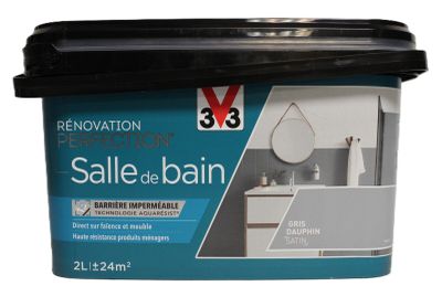 un gros plan d'un pot de peinture sur fond blanc