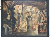 une image d'un tableau sur le mur d'un bâtiment