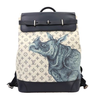 Sac à dos « Louis Vu Vu Rhino » en toile Monogram et cuir