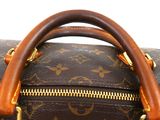 louis vuittoupe monogram canvas and leather travel bag