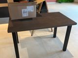 a table with a box on it in a store