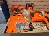 many items that are on the table in the room