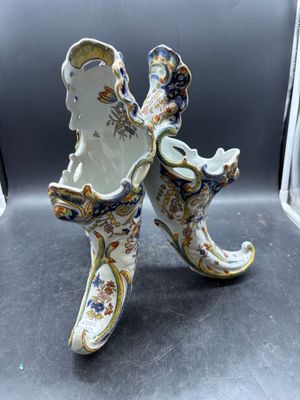 a pair of shoes that are sitting on a table